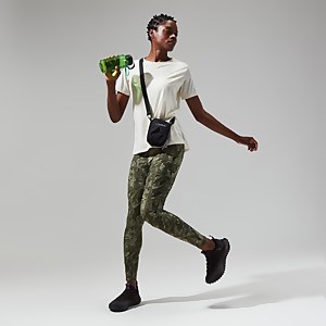 Relaxed Super Stretch Tech T-Shirt für Damen - Naturfarben