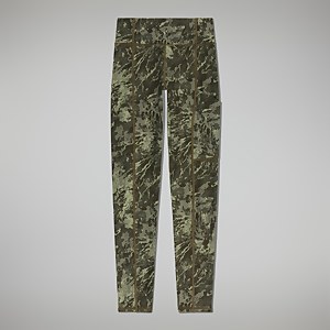 Women's Zannia 7/8 Legging - Green/Dark Green
