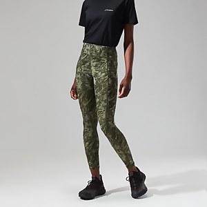 Women's Zannia 7/8 Legging - Green/Dark Green