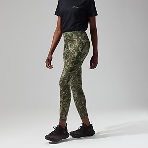 Women's Zannia 7/8 Legging - Green/Dark Green