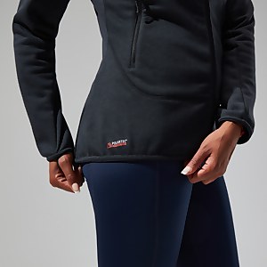 Heuberg Hoodie für Damen - Schwarz/Grau