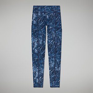 Women's Zannia 7/8 Legging - Blue/Dark Blue