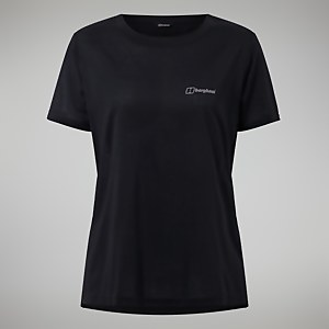 Women's Relaxed Tech Super Stretch Tee - Black