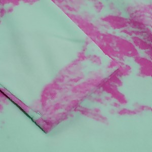 Unisex Prism Print Trango Half-zip Fleece - Light Green/Purple