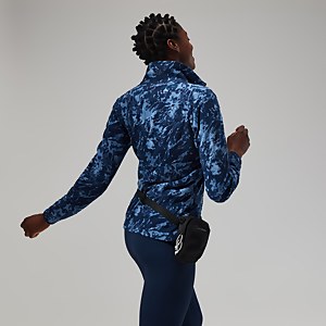 Navala Half Zip Fleece für Damen - Blau/Dunkelblau