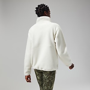 Women's Hawksker Half Zip Fleece - Natural