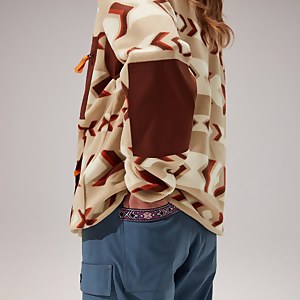 Unisex Ascent 91 Fleece Jacket - Natural/Brown