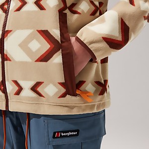 Unisex Ascent 91 Fleece Jacket - Natural/Brown