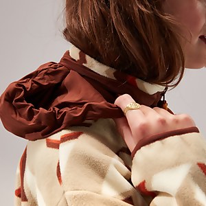 Unisex Ascent 91 Fleece Jacket - Natural/Brown