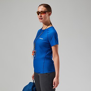 Women's 24/7 Tech Super Stretch Crew Tee - Blue