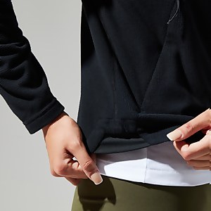 Women's Belleview Fleece Hooded Jacket - Black