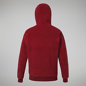 Prism Polartec KapuzenJacken für Herren - Dunkelrot