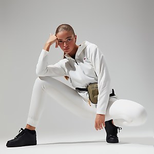 Women's Belleview Fleece Hooded Jacket - Natural