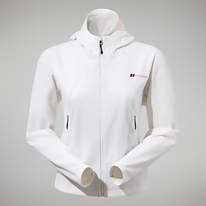 Women's Belleview Fleece Hooded Jacket - Natural