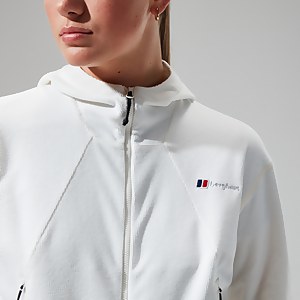 Women's Belleview Fleece Hooded Jacket - Natural