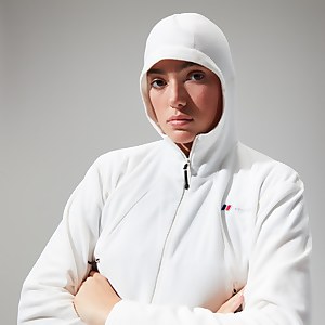 Women's Belleview Fleece Hooded Jacket - Natural