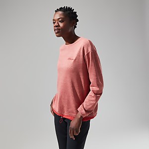 Wynlass Pullover für Damen - Rosa/Rot