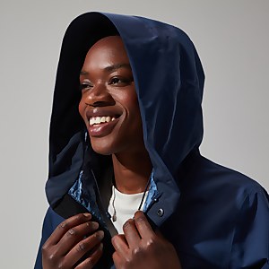 Women's Swirlhow Hooded Jacket - Dark Blue