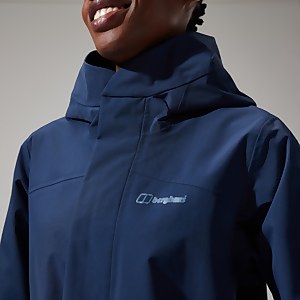 Women's Swirlhow Hooded Jacket - Dark Blue