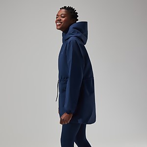 Women's Swirlhow Hooded Jacket - Dark Blue
