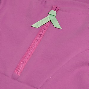 Women's Oversized Aztec Half-zip Fleece - Purple