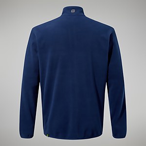 Aslam Micro Fleece für Herren - Dunkelblau/Naturfarben