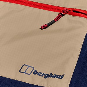 Aslam Micro Fleece für Herren - Dunkelblau/Naturfarben