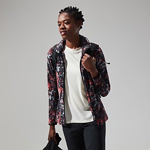 Navala Fleece für Damen - Hellgrau/Dunkelgrau