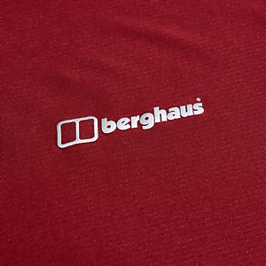 24/7 Long Sleeve T-Shirt für Herren - Dunkelrot