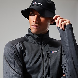 Men's Urban Spitzer Half Zip - Black/Grey