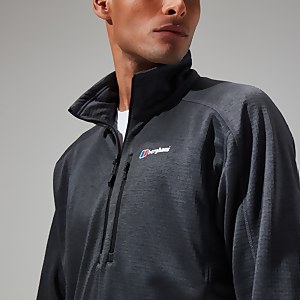 Men's Urban Spitzer Half Zip - Black/Grey