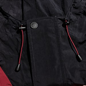 Unisex Urban Windbreaker 21 Jacket - Pink/Dark Red