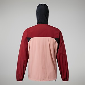 Unisex Urban Windbreaker 21 Jacket - Pink/Dark Red
