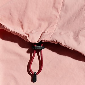 Unisex Urban Windbreaker 21 Jacket - Pink/Dark Red