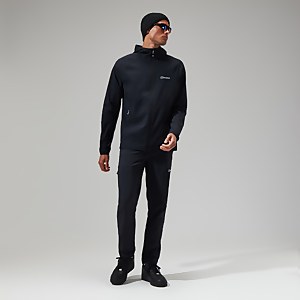 Men's Urban Theran Full Zip Hooded Jacket - Black