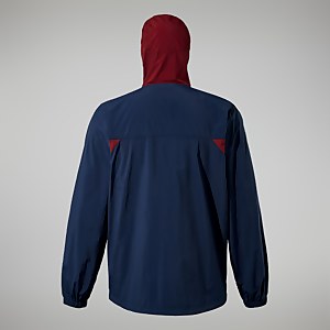 Unisex Urban Windbreaker 21 Jacket - Dark Blue/Dark Red