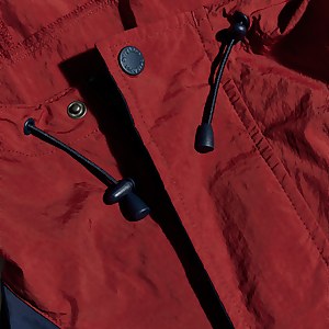 Unisex Urban Windbreaker 21 Jacket - Dark Blue/Dark Red