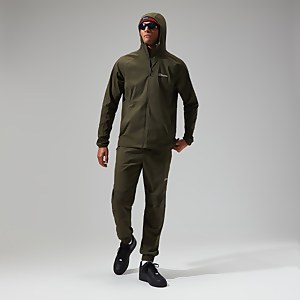 Men's Urban Theran Full Zip Hooded Jacket - Dark Green