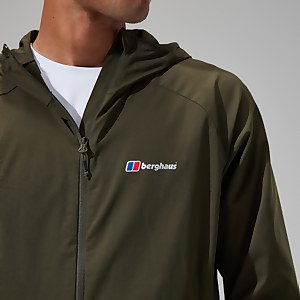 Men's Urban Theran Full Zip Hooded Jacket - Dark Green