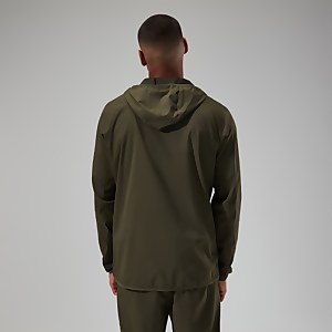 Men's Urban Theran Full Zip Hooded Jacket - Dark Green