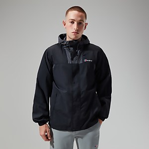 Unisex Urban Windbreaker 21 Jacket - Black/Grey