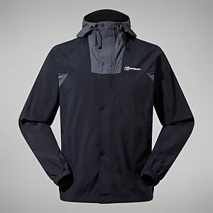 Unisex Urban Windbreaker 21 Jacket - Black/Grey