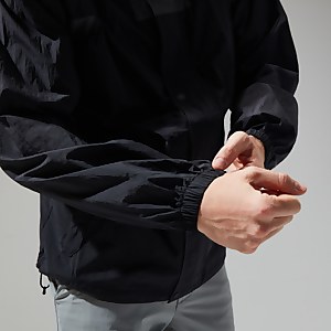 Unisex Urban Windbreaker 21 Jacket - Black/Grey
