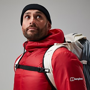 Men's MTN Arete LB Synthetic Hoody - Red/Black