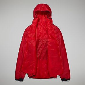 Men's MTN Arete LB Synthetic Hoody - Red/Black