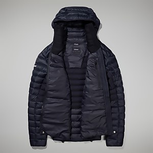 MTN Seeker MW Daunen Hoodie für Herren - Schwarz
