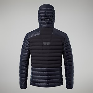 MTN Seeker MW Daunen Hoodie für Herren - Schwarz