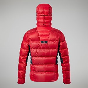 MTN Arete Ultra Down Hoodie für Herren - Rot/Schwarz