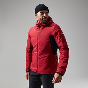 Men's MTN Seeker MW Synthetic Hoody - Dark Red/Black