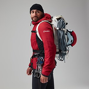 Men's MTN Seeker MW Synthetic Hoody - Dark Red/Black